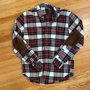 J crew Mens flannel button down shirt